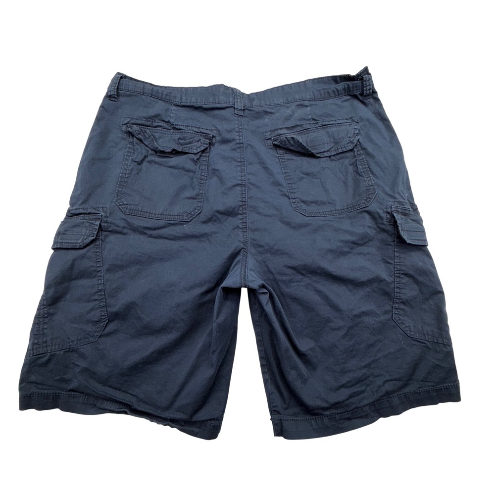 Unionbay Cargo Shorts Mens 40 Belt Loops Pockets Stretch Cotton - Picture 2 of 12